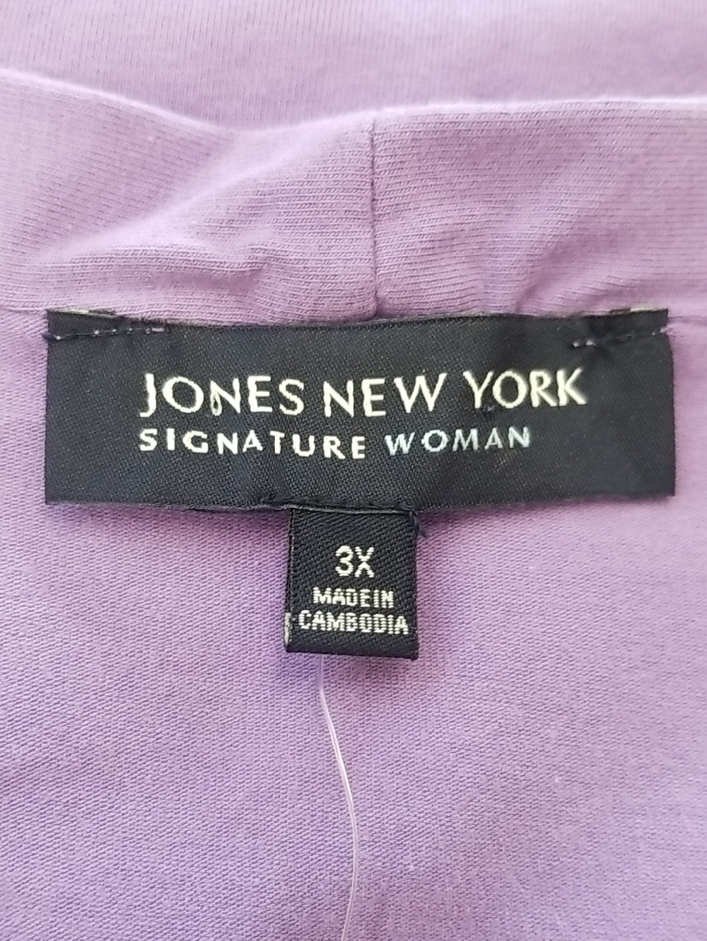 NWT Jones New York Lavender Square-Neck Tank Top Size 3X - Picture 4 of 6